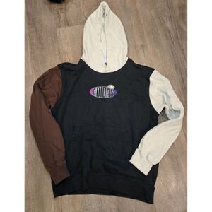 ADIDAS Originals Trefoil Area 33 Mens Black‎ Hoodie French Terry Cotton Size S